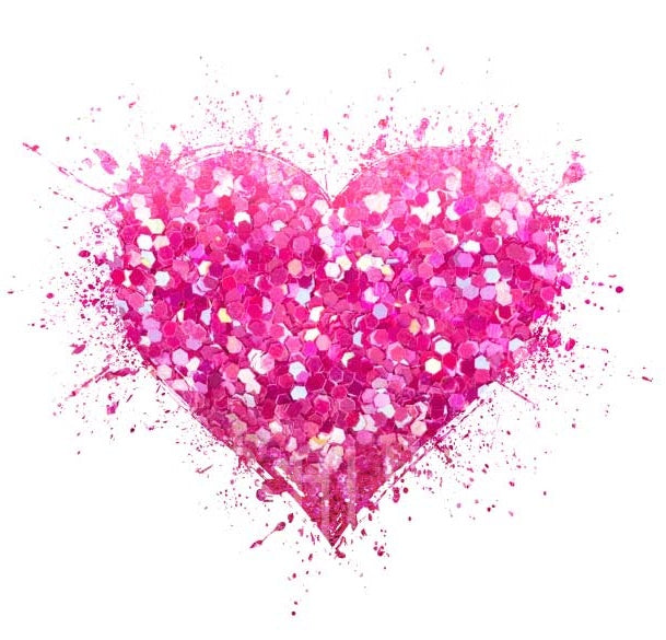Motif "Pink Heard" Art n° : DUY